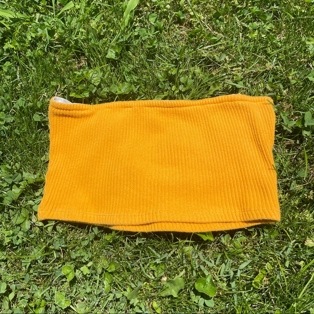 Mustard tube top